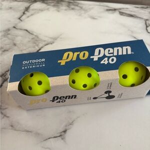 Head Pro Penn 40 Outdoor Pickleball Balls - Yellow